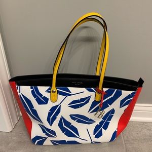 Henri Bendel Leaf Print W 57th Tote
